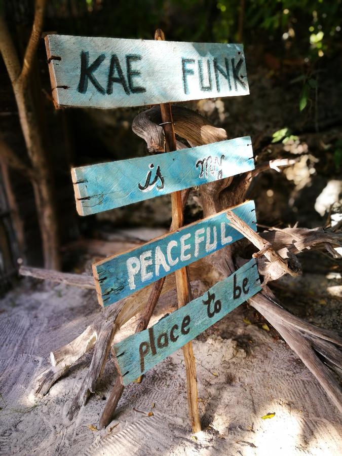 Hotel Kae Funk Zanzibar Michamvi Exterior foto